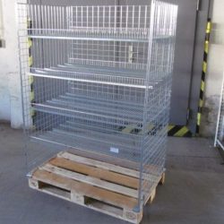 Display din grilaj pt europalet -
