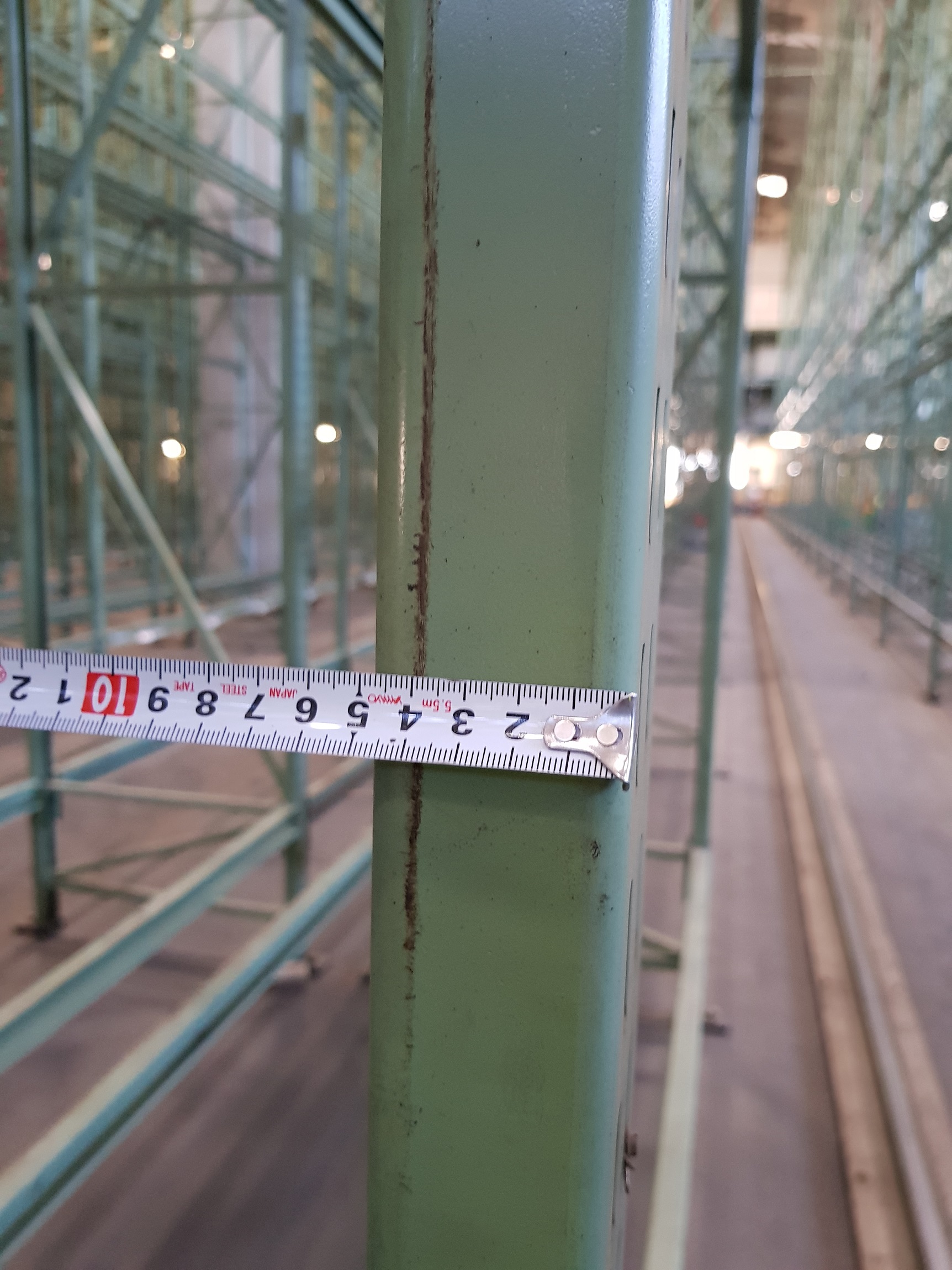 Rafturi marfa paletizată