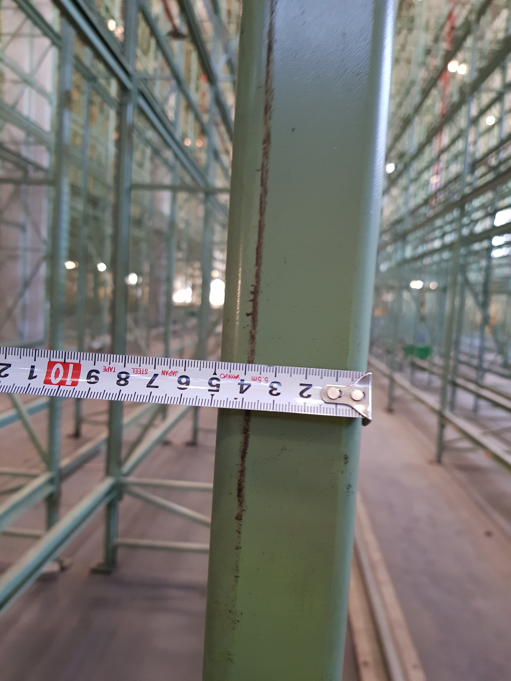 Rafturi marfa paletizată